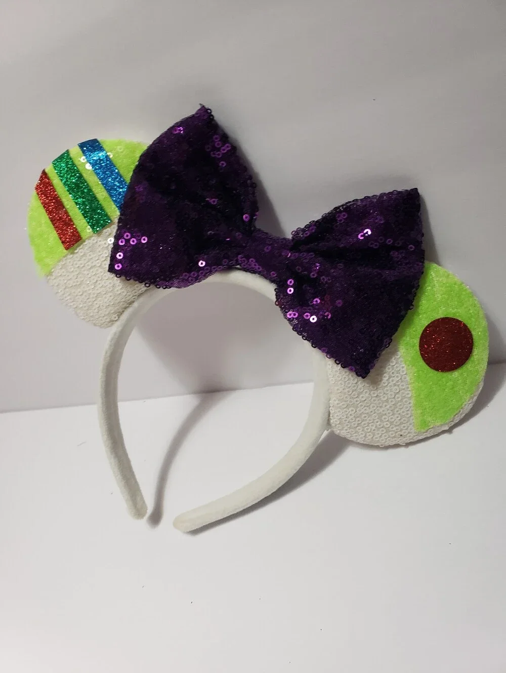 DISNEY **Buzz Lightyear** Mickey Mouse Ears Headband